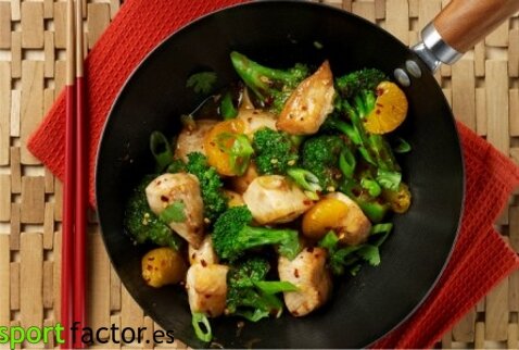 la carne mejor con broccoli