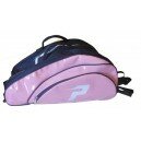 Bolso Paletero Negro y Rosa