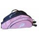 Bolso Paletero Negro y Rosa