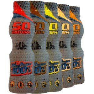 WHEY PROTEIN 100% Monodosis 50 gr. Paquete 12 Botellas