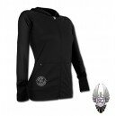 Sudadera negra, mujer